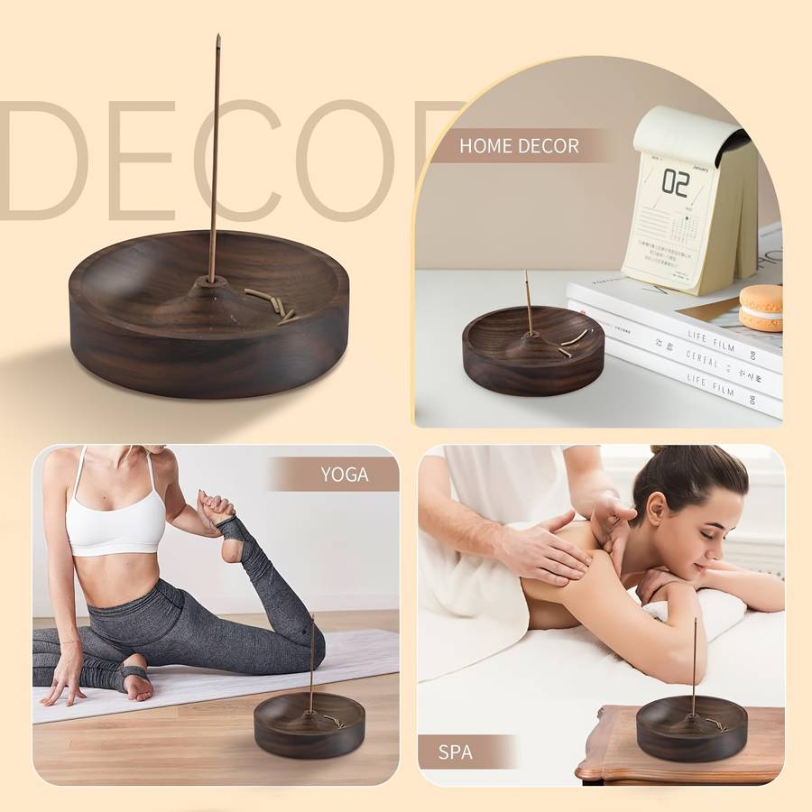 Incense Burner Items  Black Walnut