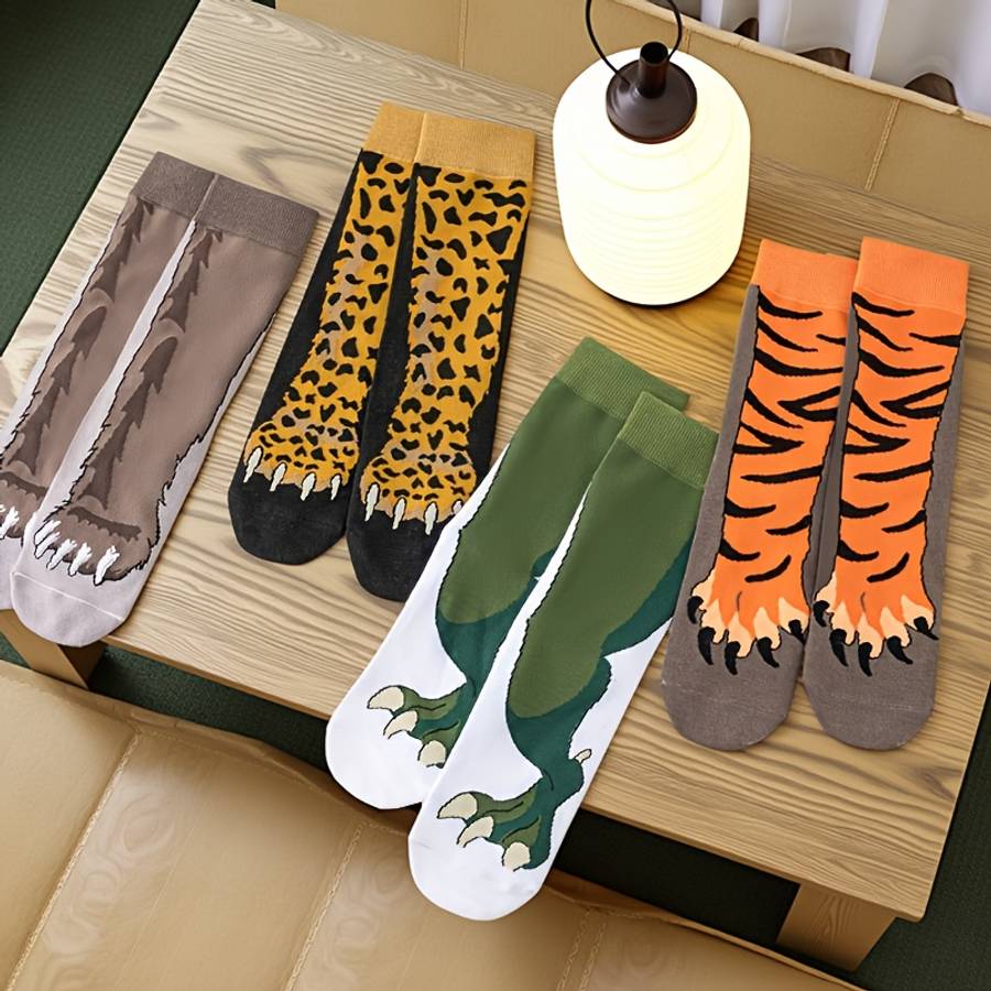 Women S Socks Color 4 Pairs One Pair In Each Color Size Onesize