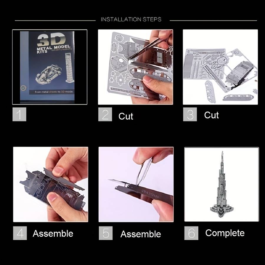 Building Toy Architectural Model Toy Set Items Burj Burj