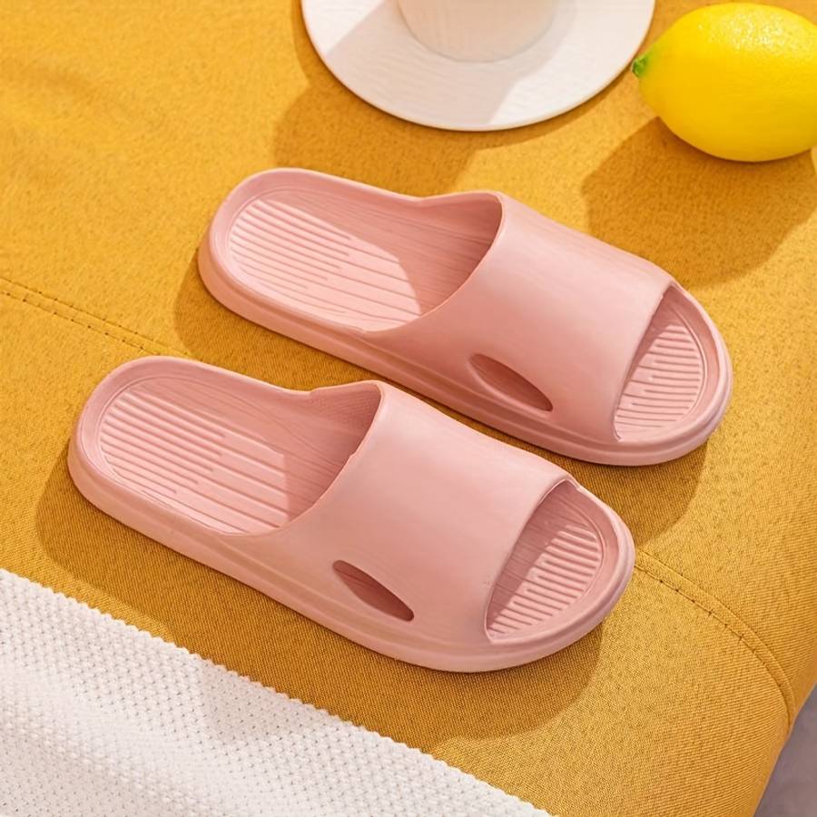 Men Slippers Summer Style Pink Color Size Uk 3.5 To 4