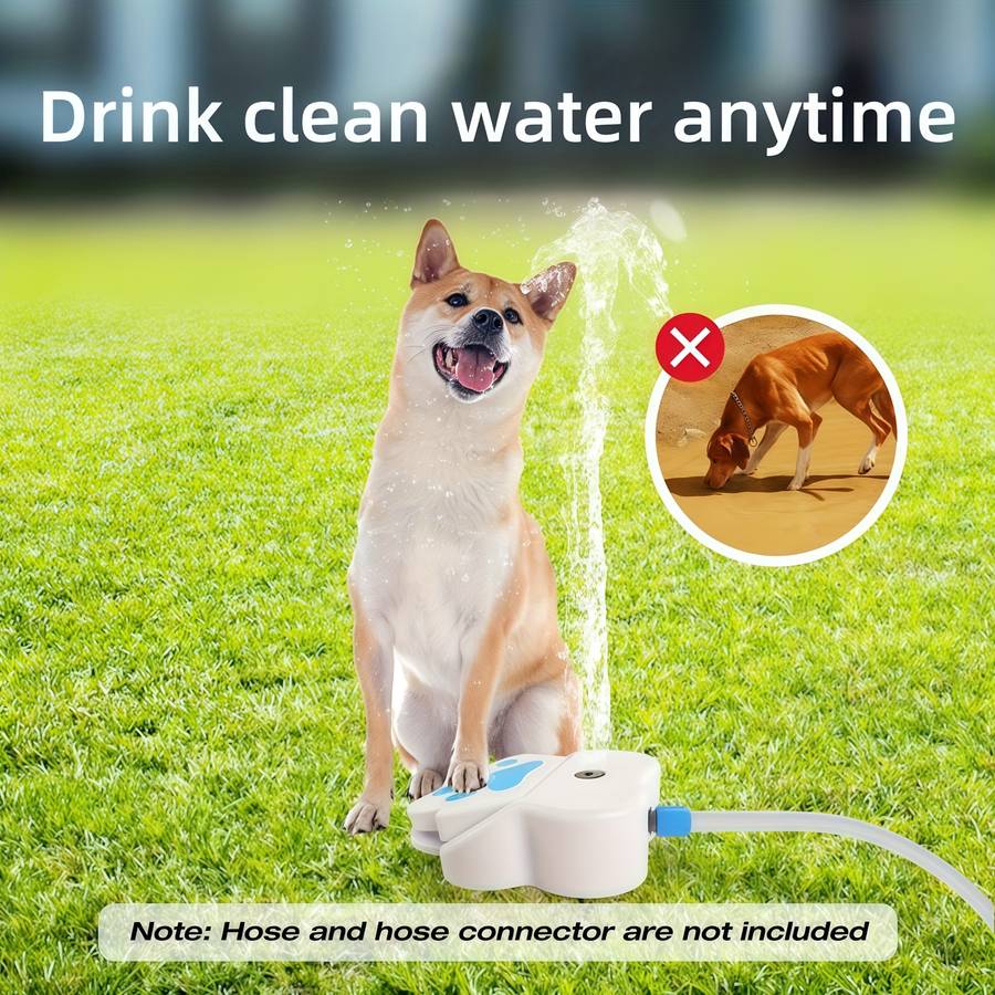 Pet Supplies Items Dog Foot Fountain