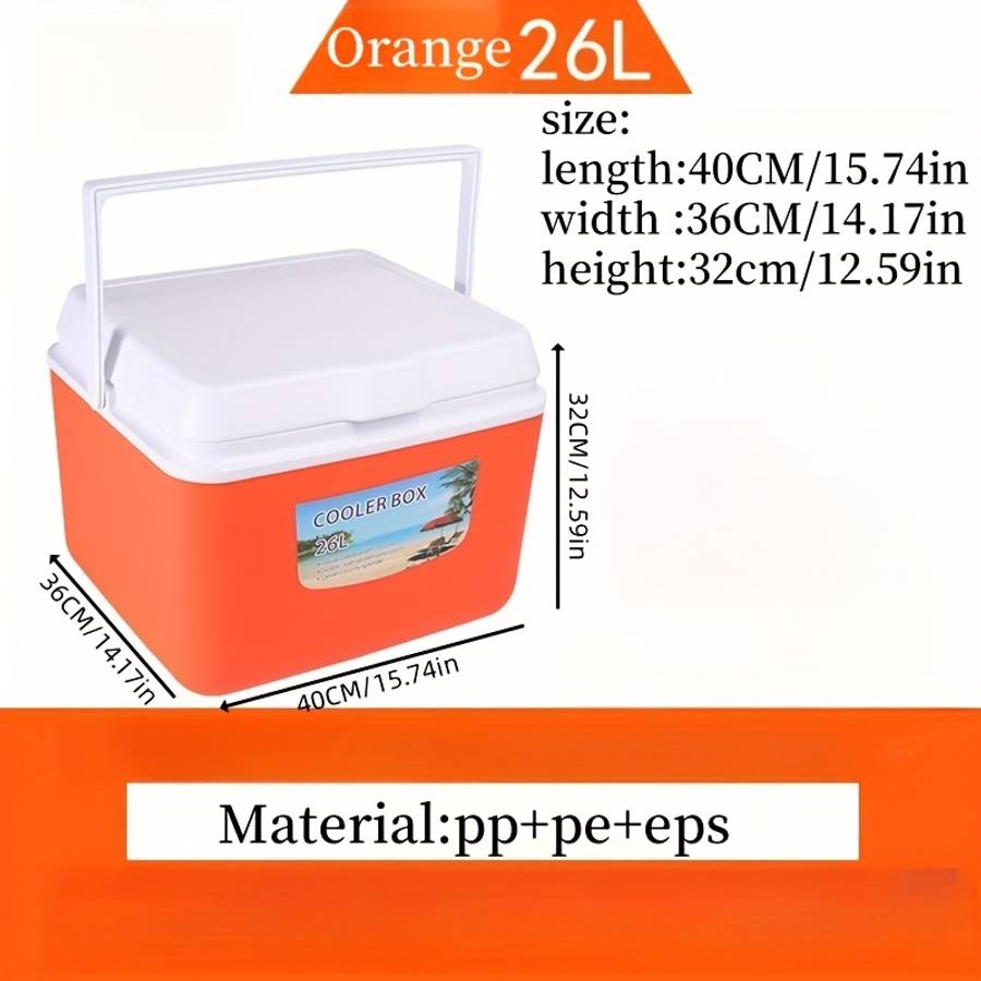 Refrigerator Color Red Capacity5L 5 Ice Packs 2 Ice Plates