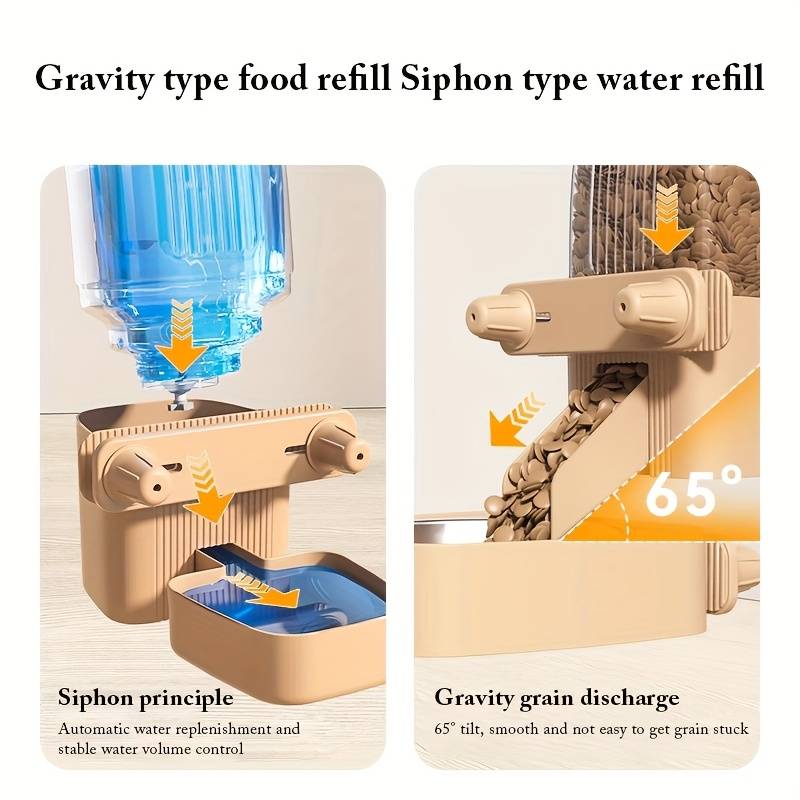 Pet supplies color grey Items Water Feeder