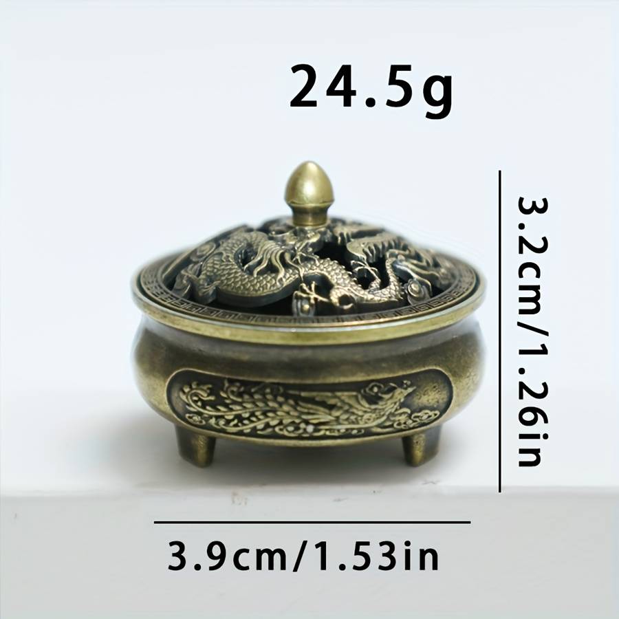 Incense Burner Color  Dragon And Phoenix Zen Incense Burner