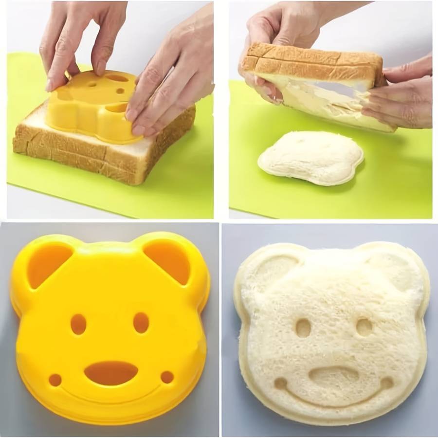 Suitable For Baking Molds Style Bear Bread Mold