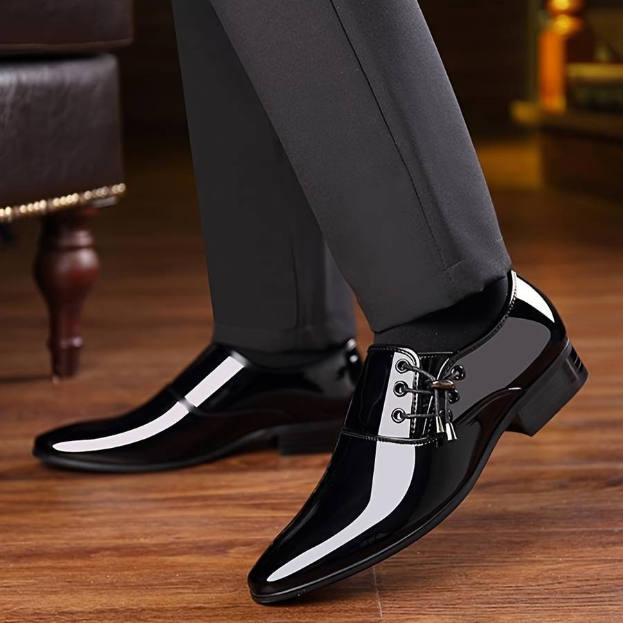 Mens Leather Shoes Color Brown Sizeuk 8.5