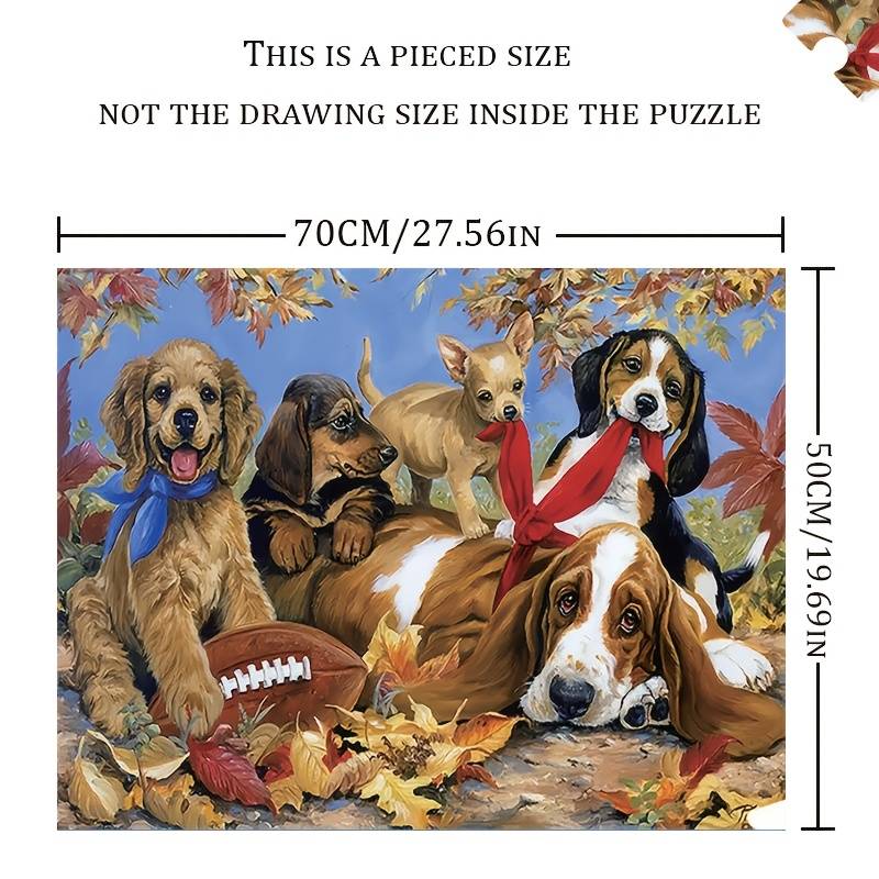 1000 Piece Mini Paper Jigsaw Puzzle