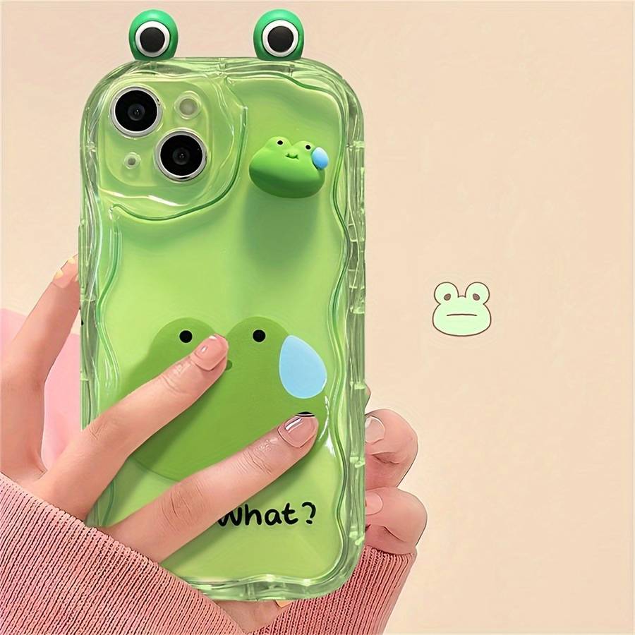 1Pc Pink Red Color For iPhone 16 Pro Max Soft Design Phone Case