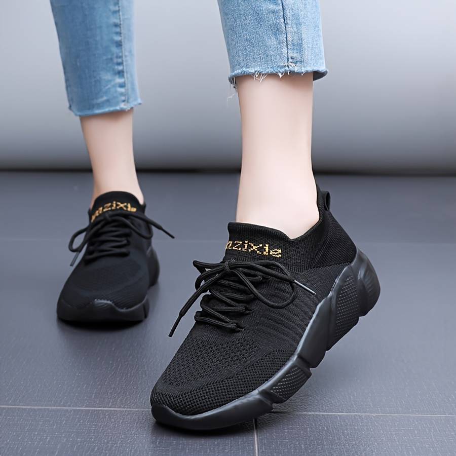 Women S Sneakers Color 7022 Black Golden Sizeuk 2