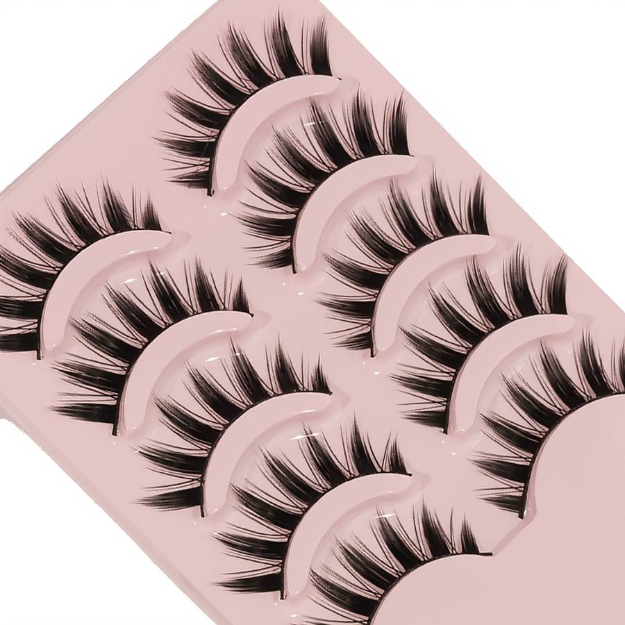 False Eyelashes Color Black 5