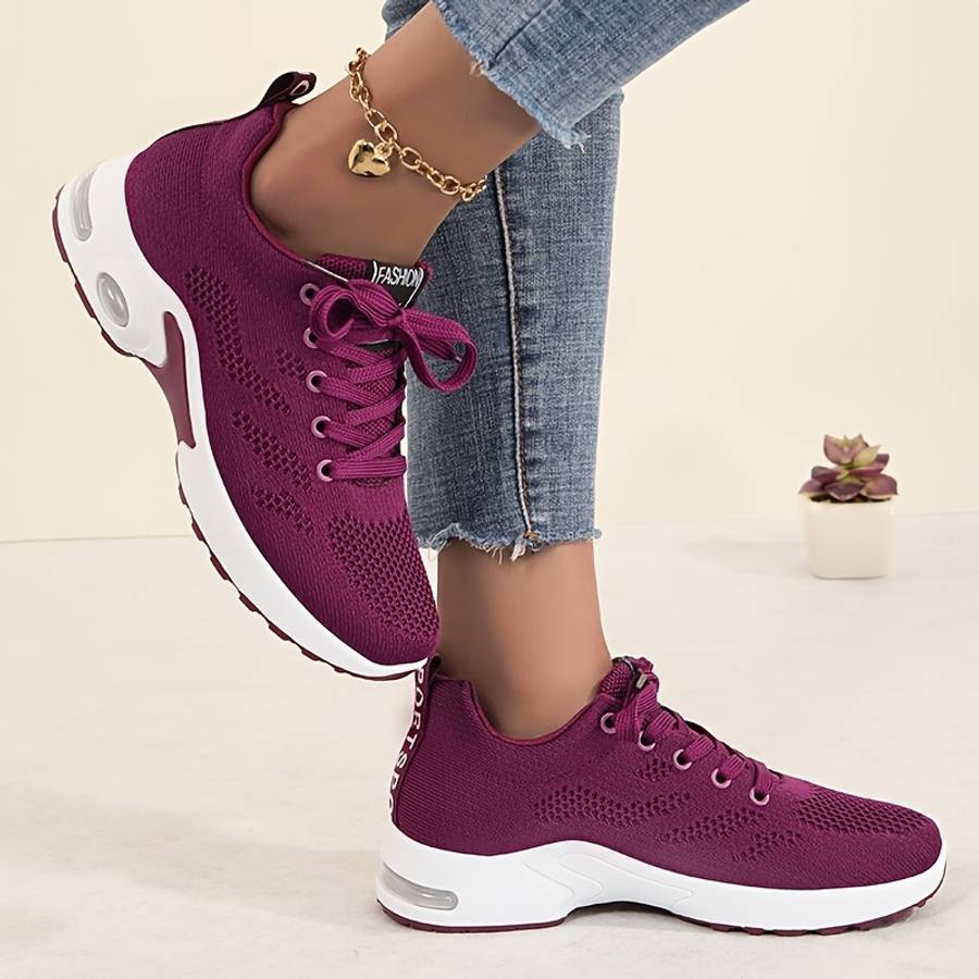 Women S Sneakers Color Purple Sizeuk 7.5
