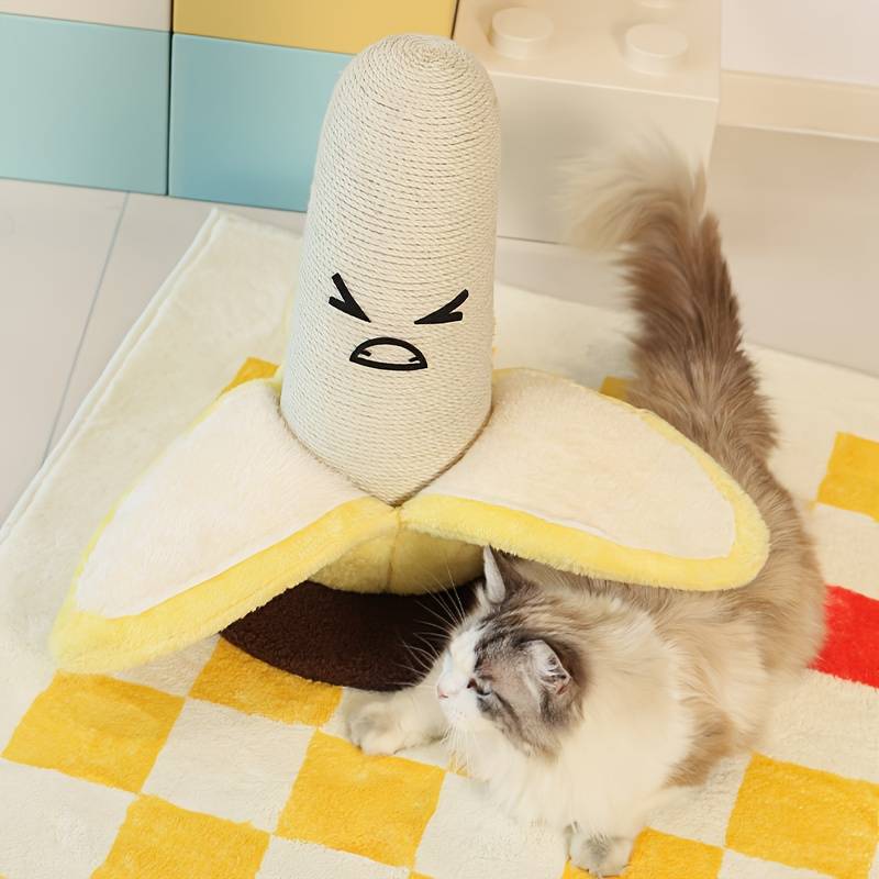 Pet supplies Model Banana    shaped Standing Cat Scratcher