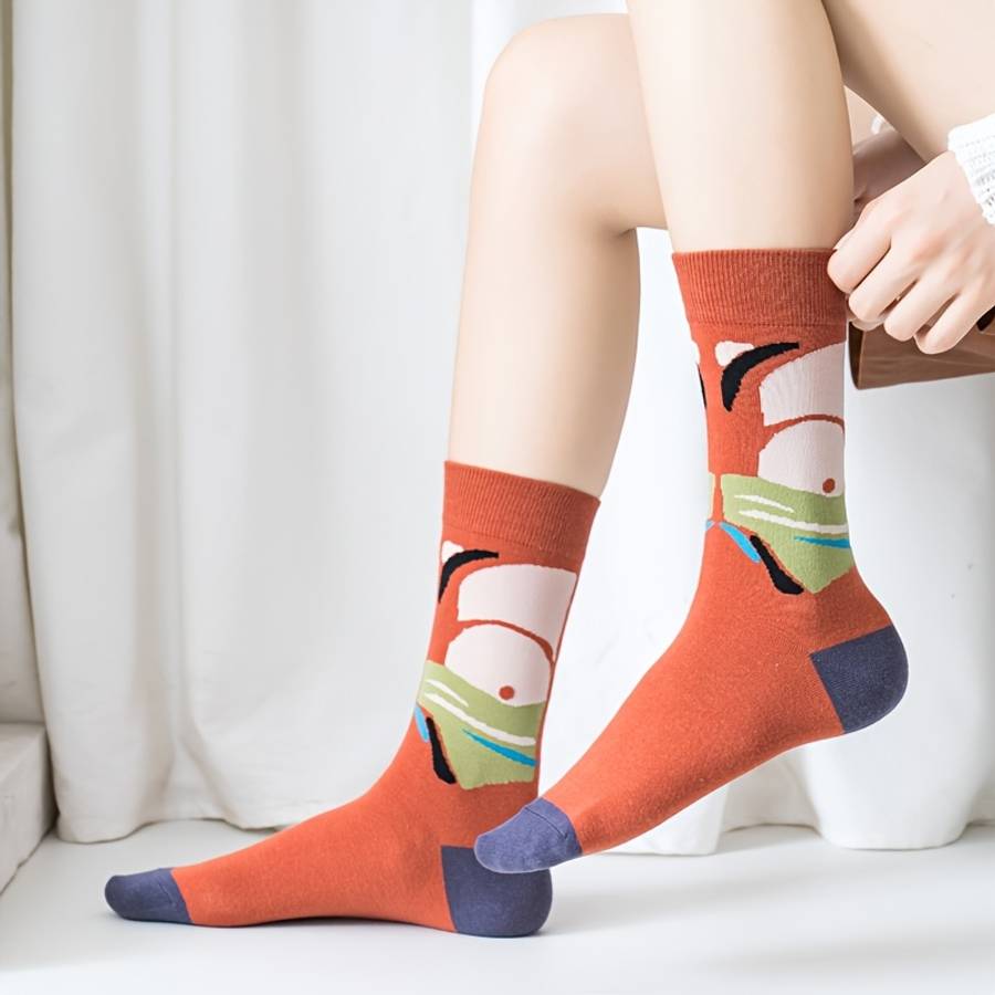 Women S Socks Color 5 Pairs Of Random Mixed Colors Size Onesize