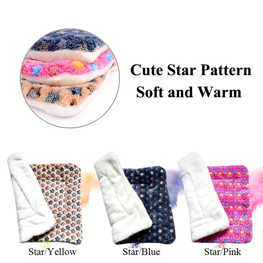 Pet supplies color Red star  Add  brown star  Add  blue star  M 46.99x 32.99cm  Quantity 3pcs