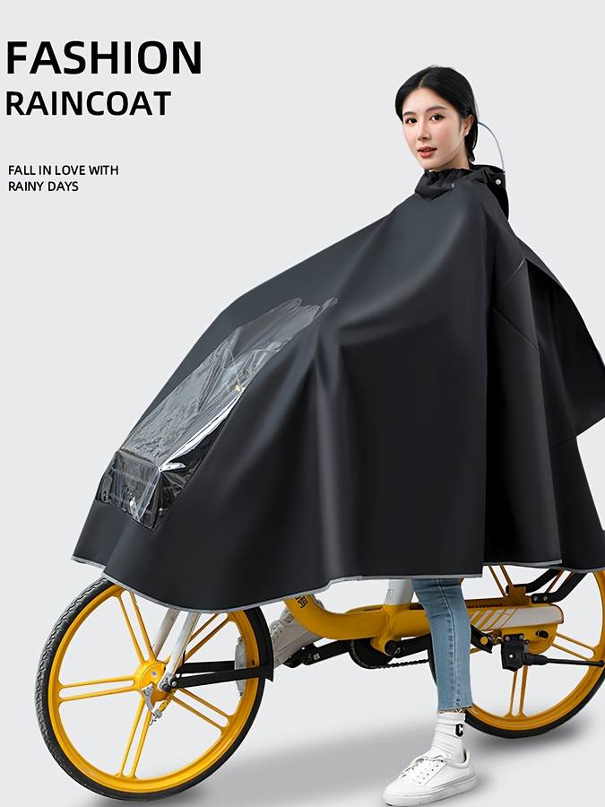 Raincoat Black Size Onesize