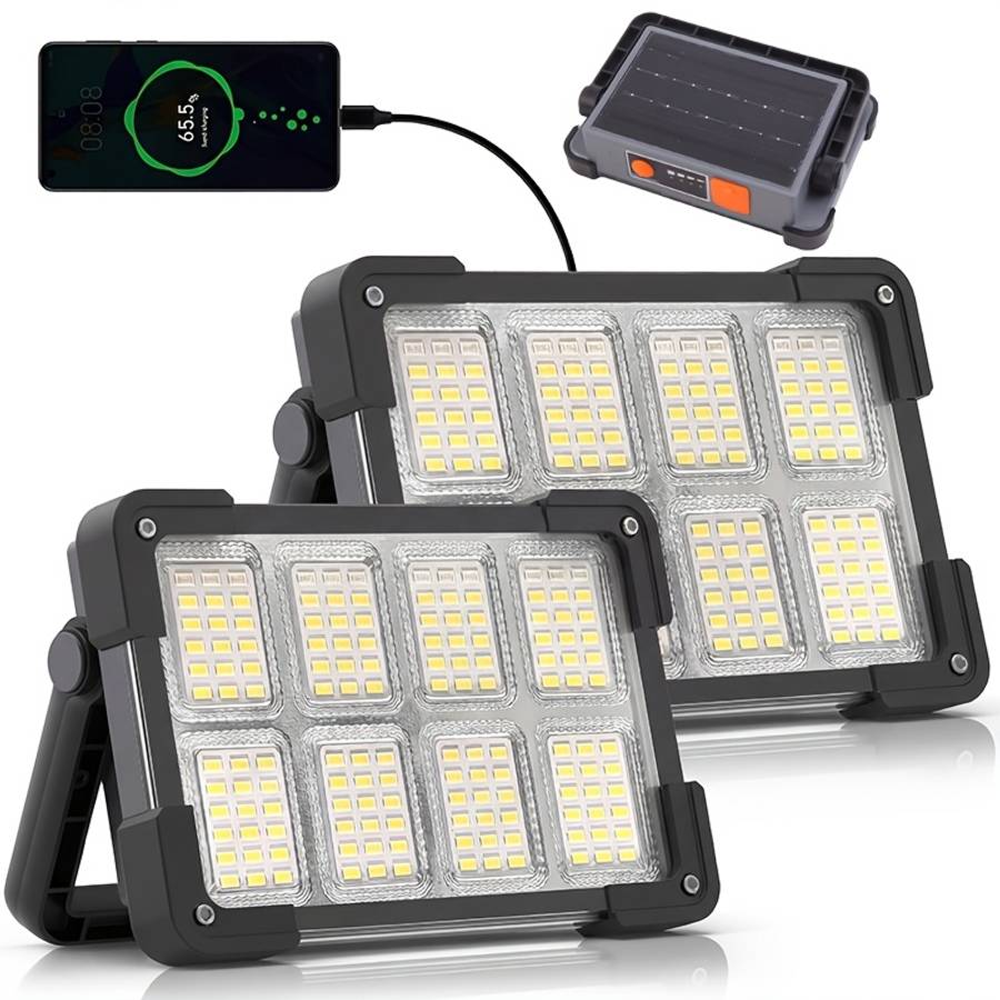 Solar Emergency Lights Color Grey