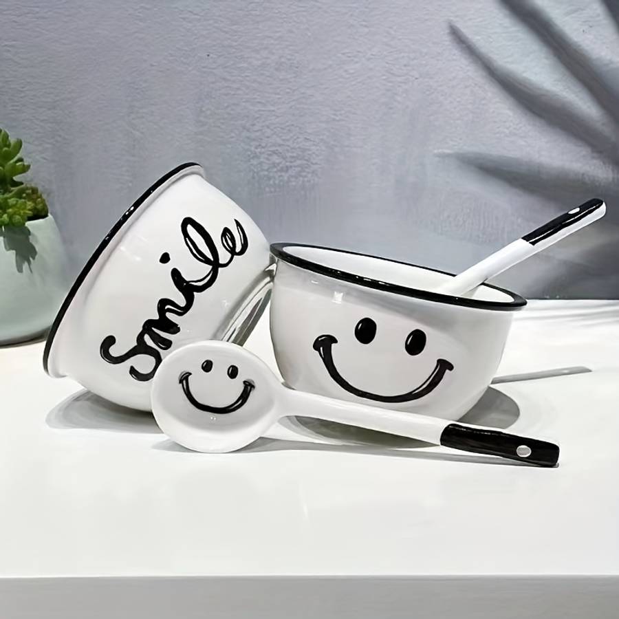 Bowl Items 2Pcs Bowl2Pcs Spoon