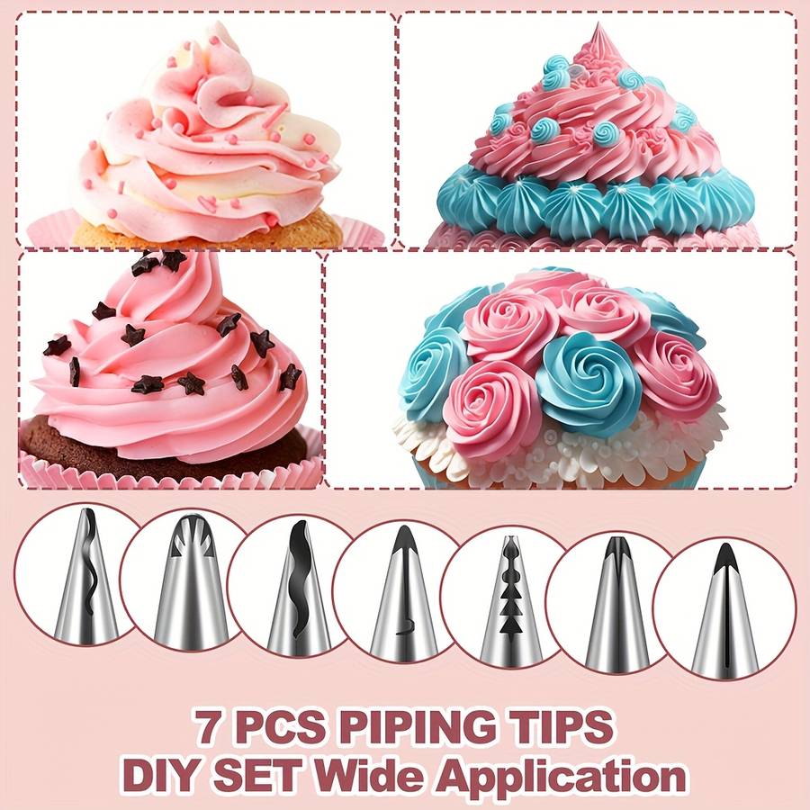 Professional Cake Decorating Head Quantity 7Pcs