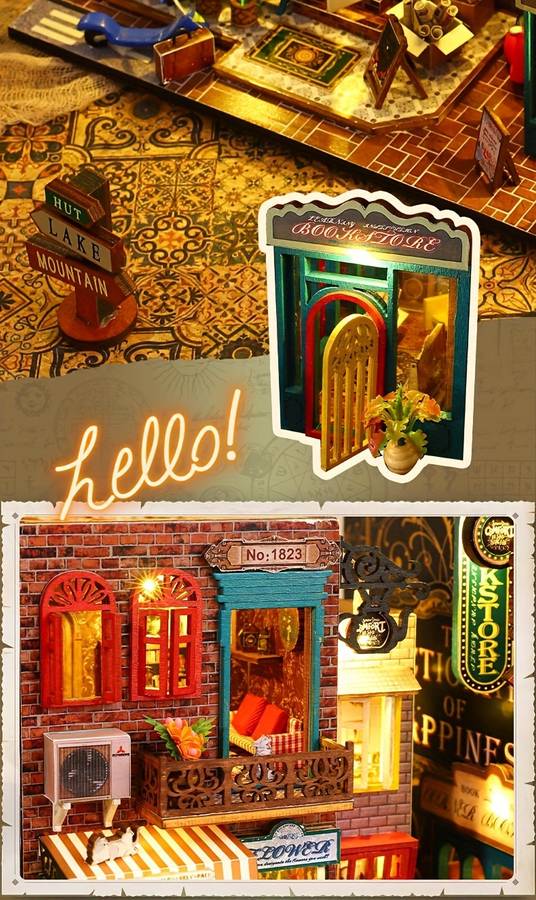 Building Toy Architectural Model Toy Set Style Scrbrouhg