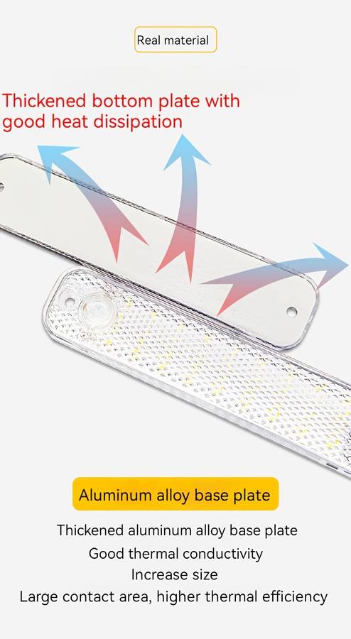 Car Lights Size 17*4.5*1.5