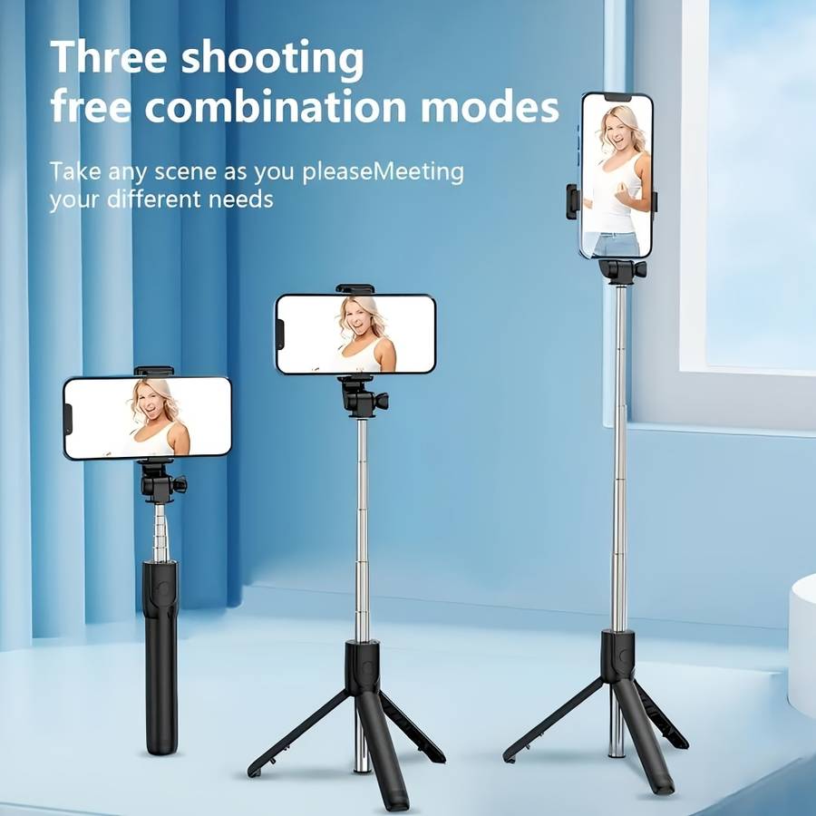 Phone Stand Color 69In1.7M With Rotating Grip Photography Tripod