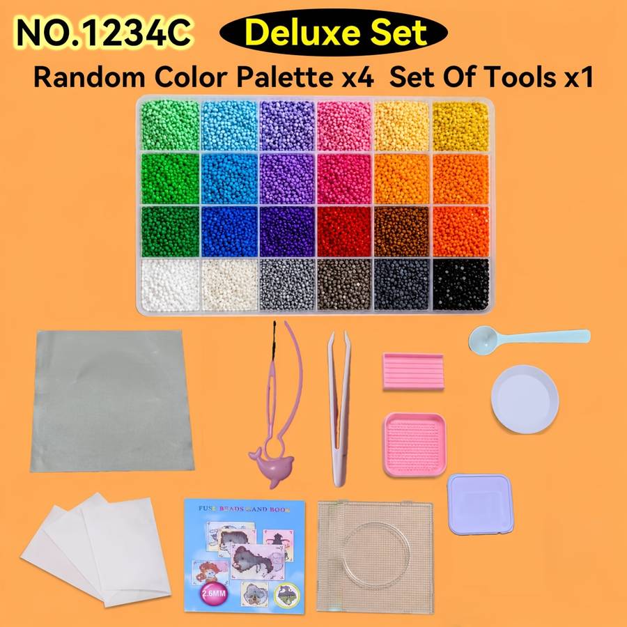Perler Bead Set No.1234C  Tool Set 52000Pcs