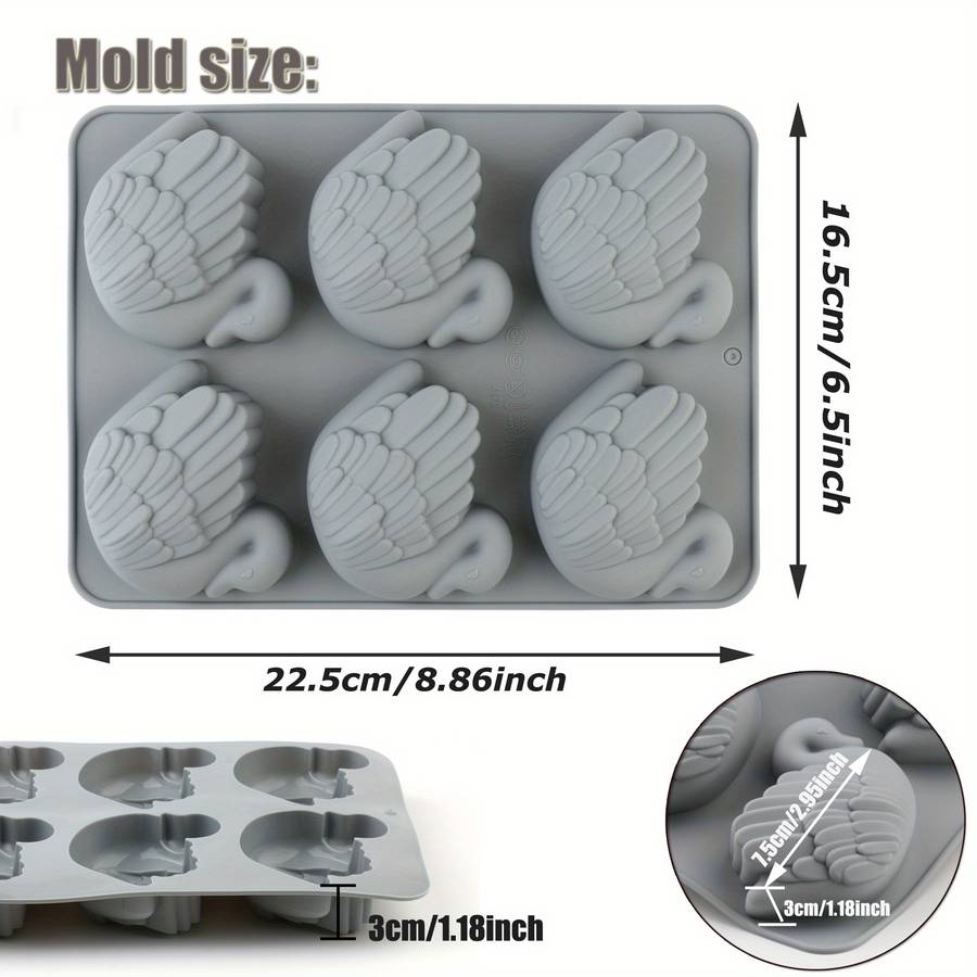 Suitable For Baking Molds Color Gray Quantity 1Pack