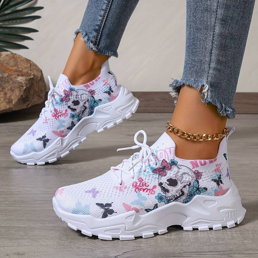 Women S Sneakers Color White Sizeuk 4.5