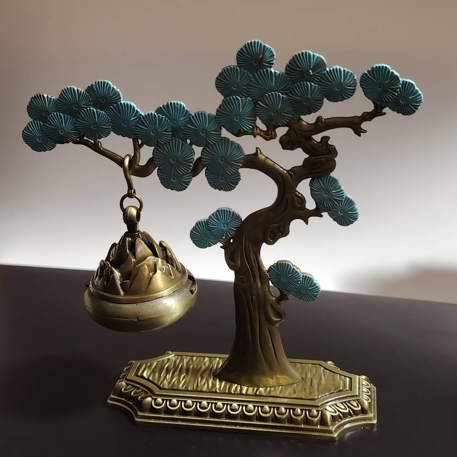 Incense Burner Style  Pine Tree Incense Burner