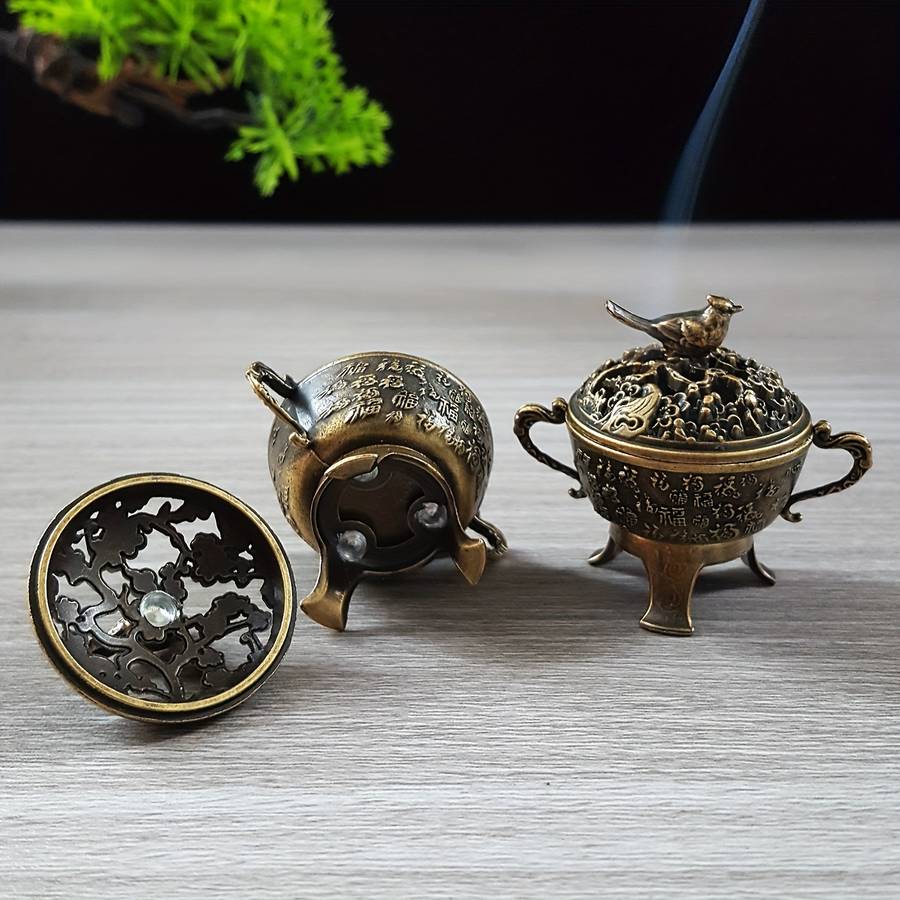 Incense Burner Quantity  2Pcs Fu Dao Xi Dao Incense Burner Add  Tian Yuan Ding Incense Burner