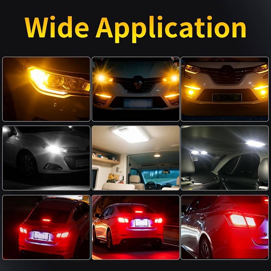 Car Lights Color 1157 Bay15D P215W White