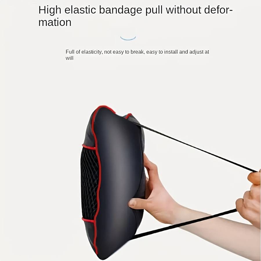 Car Seat Cushion 2Pcs Black