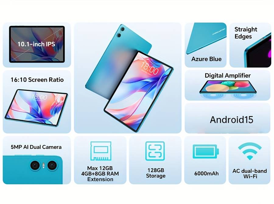 Modern Teclast P30 Wifi Tablet For Business With High Res Display 10 1 Inch