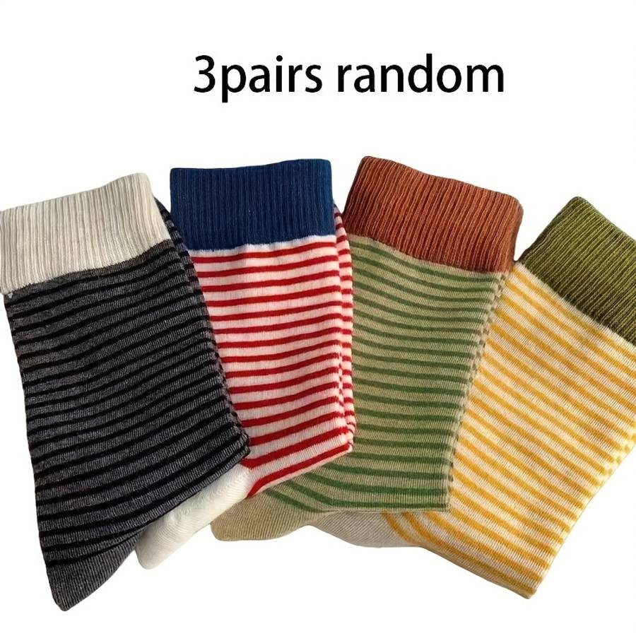 Women S Socks Color 3 Pairs Of Random Colors Size Onesize