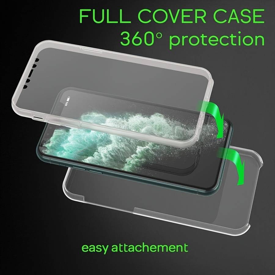 1pc For iPhone 16 Pro Full Body Protective Case