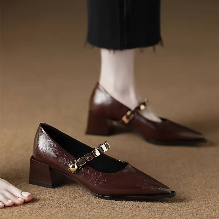 Women S High Heels Color Burgundy Sizeuk 3.5