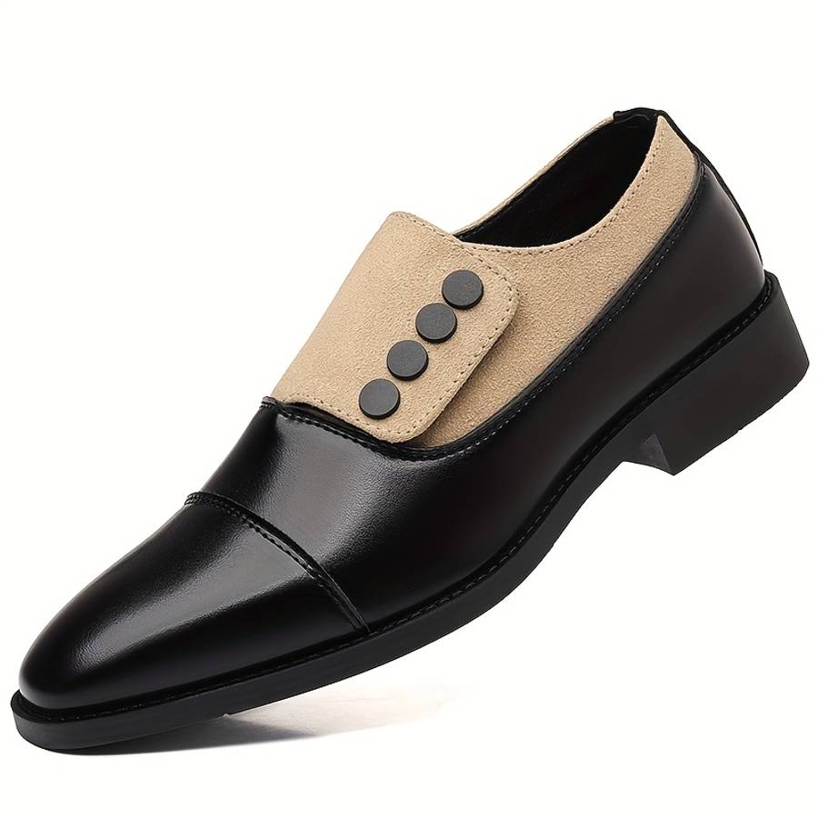 Mens Leather Shoes Color Black Sizeuk 10.5