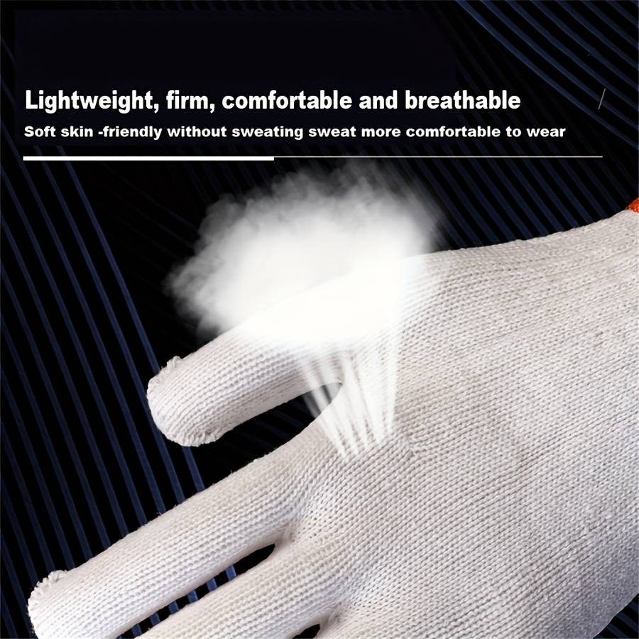 Work Gloves Color 24 Gloves