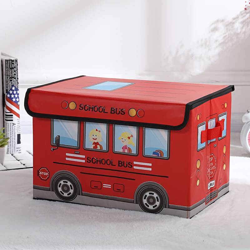Storage And Organizationitems Blue School Bus