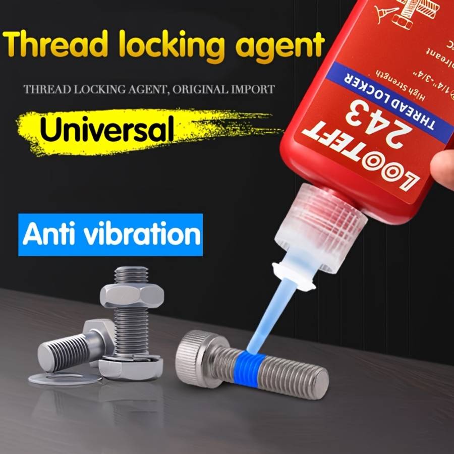 HeavyDuty Reliable EcoFriendly NonToxic Heat Stable 1Pc 50Ml Threadlocker For