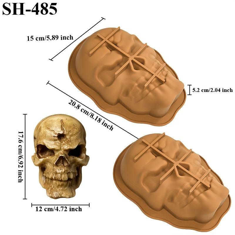 Suitable For Baking Molds Model 2 Piece Halloween Sh 483