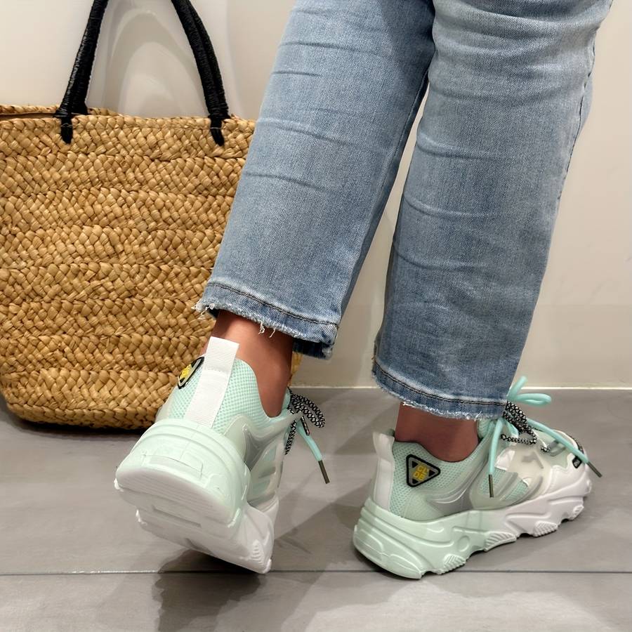 Women S Sneakers Color Green Sizeuk 5