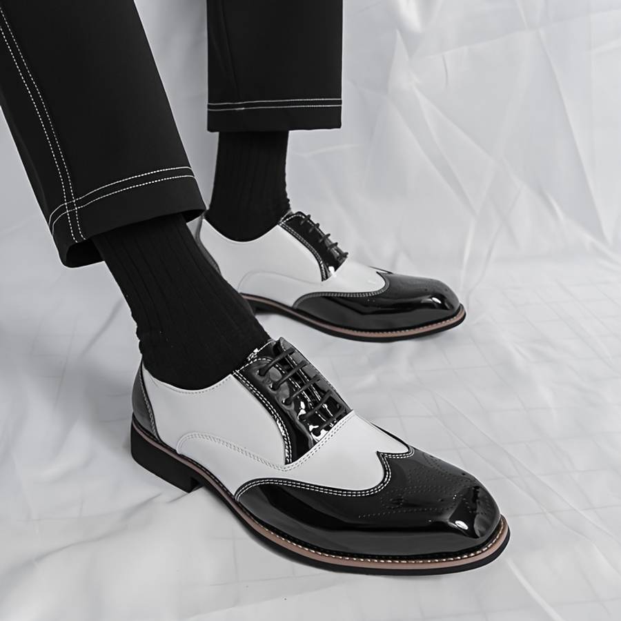 Mens Leather Shoes Color White Sizeuk 10