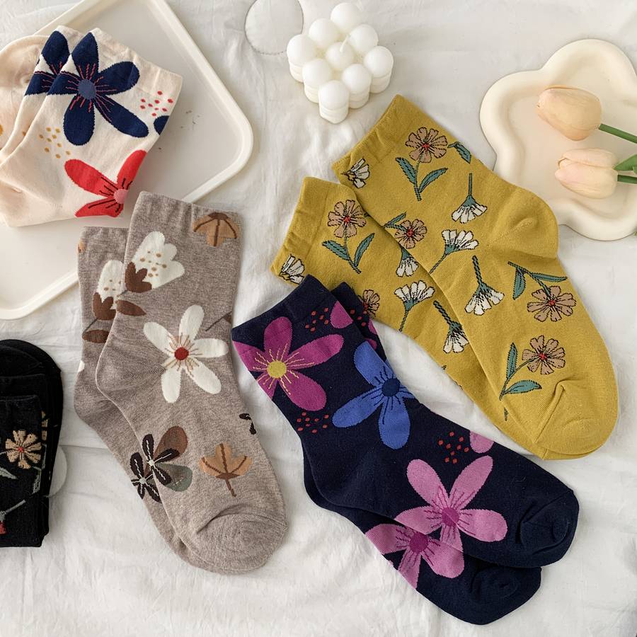Women S Socks Color 6Pack Mixed Colors Size Onesize