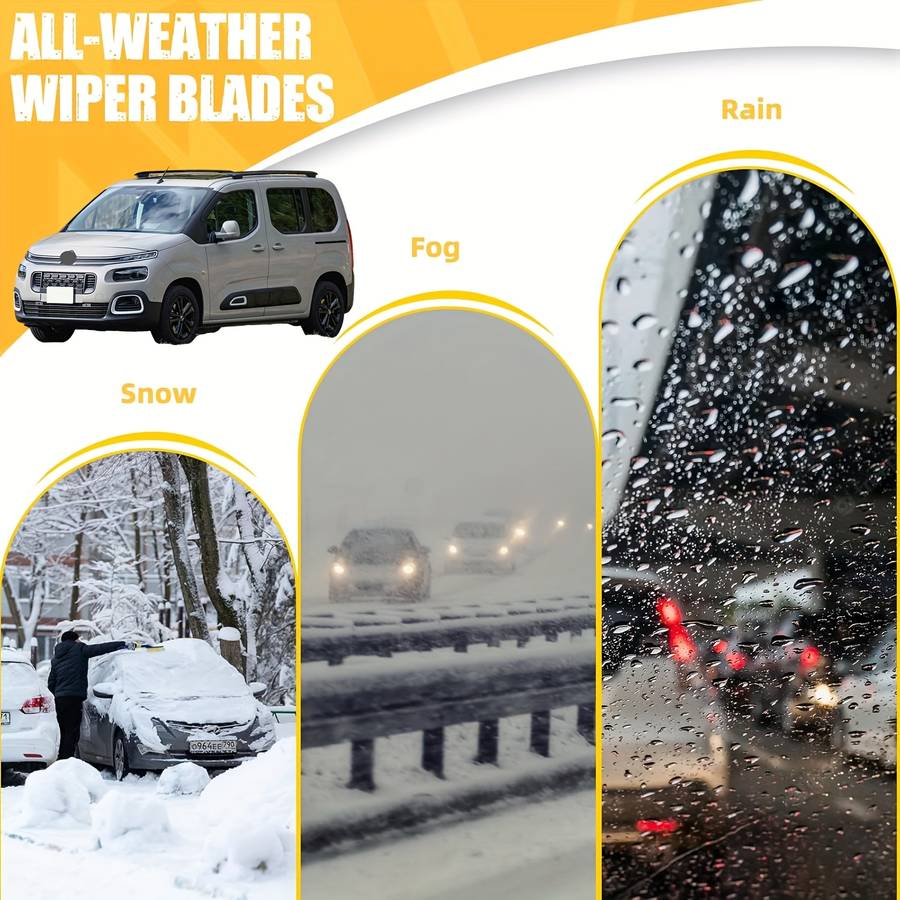 Windshield Wipers Size 60.96Cm  43.18Cm  35.56Cm B5
