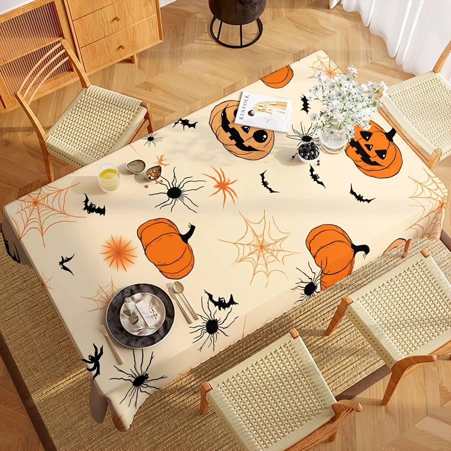 Halloween tablecloth decoration size 140cm x 220cm or 55.12in x 86.61in