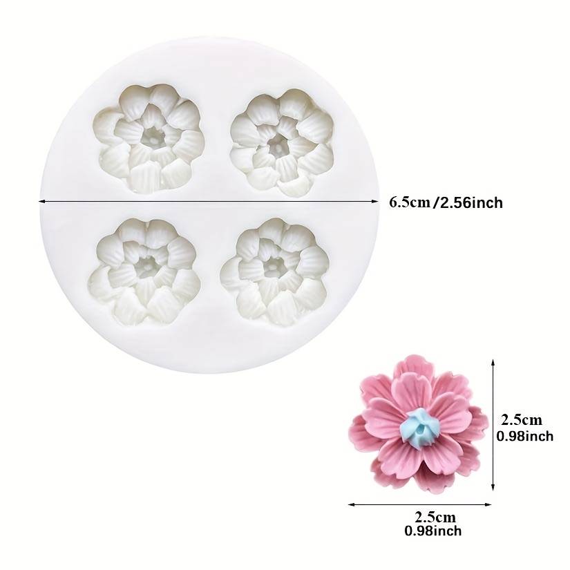 Suitable For Baking Molds Color 1Pc  10 Holes Mini Flower