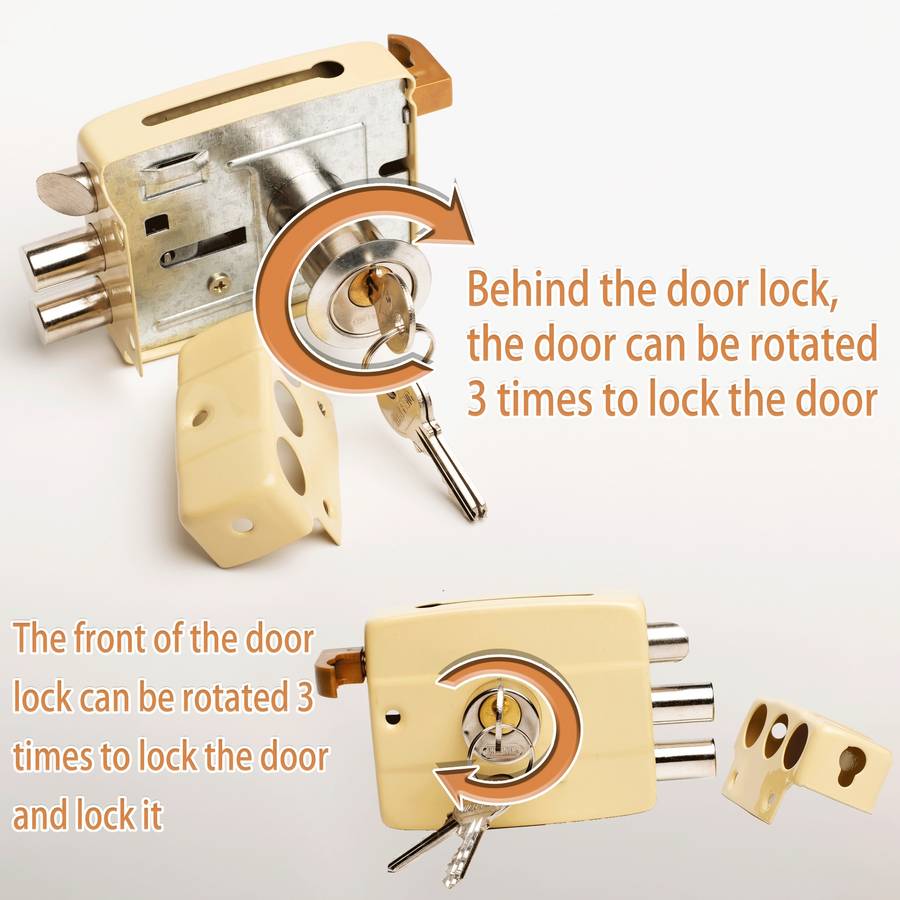 Lock Items Metal Key Lock