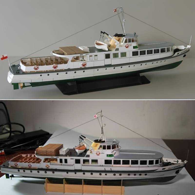 3D Jigsaw Puzzle Model Ship Items Polish Coastal Ferry