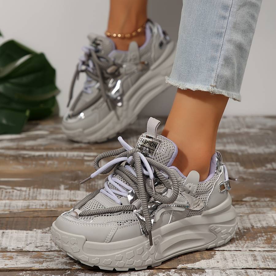 Women S Sneakers Color Beige Sizeuk 6